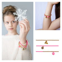 Load image into Gallery viewer, Emma Bracelets - Gold Paper Airplane
