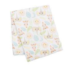 Load image into Gallery viewer, lulujo: CLASSIC Muslin Swaddle ~ Jungle
