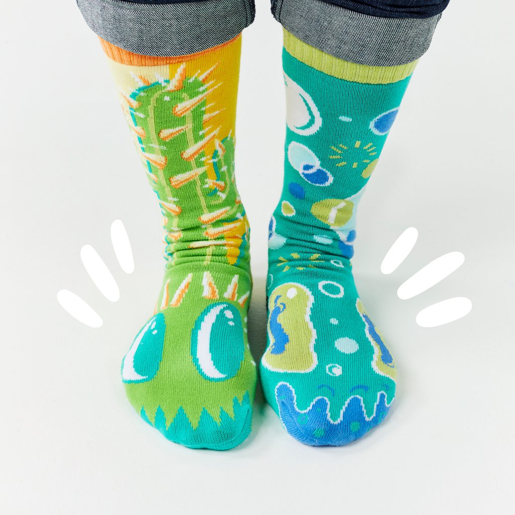 Pokey & Poppy Collectible Mismatched Socks - Opposocks Artist Series