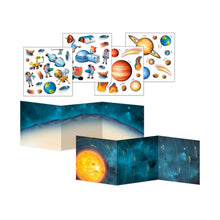 Load image into Gallery viewer, Reusable Sticker Tote - Space Adventure
