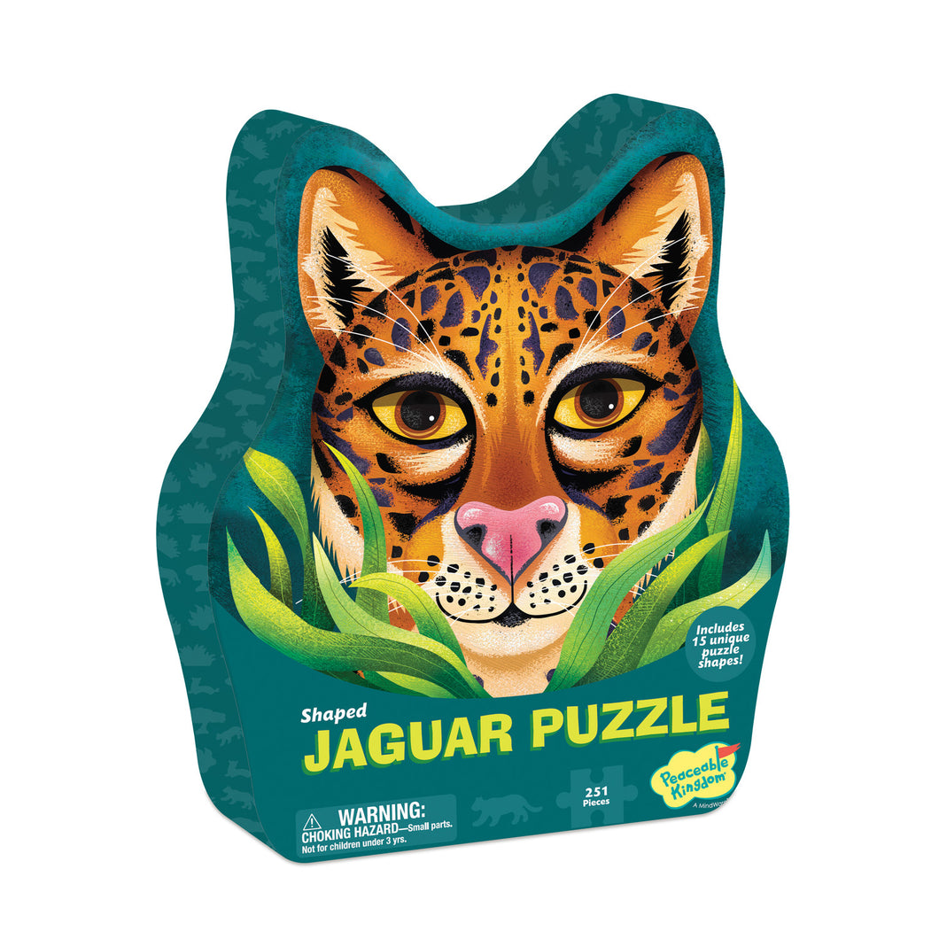 Shaped Puzzle: Jaguar