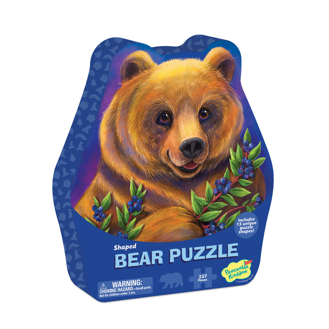 Shaped Puzzle: Bear