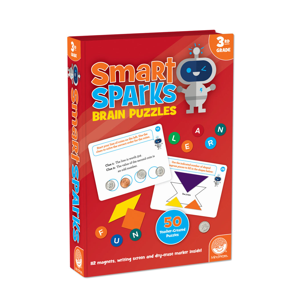 Smart Sparks Brainy Puzzles: Grade 3