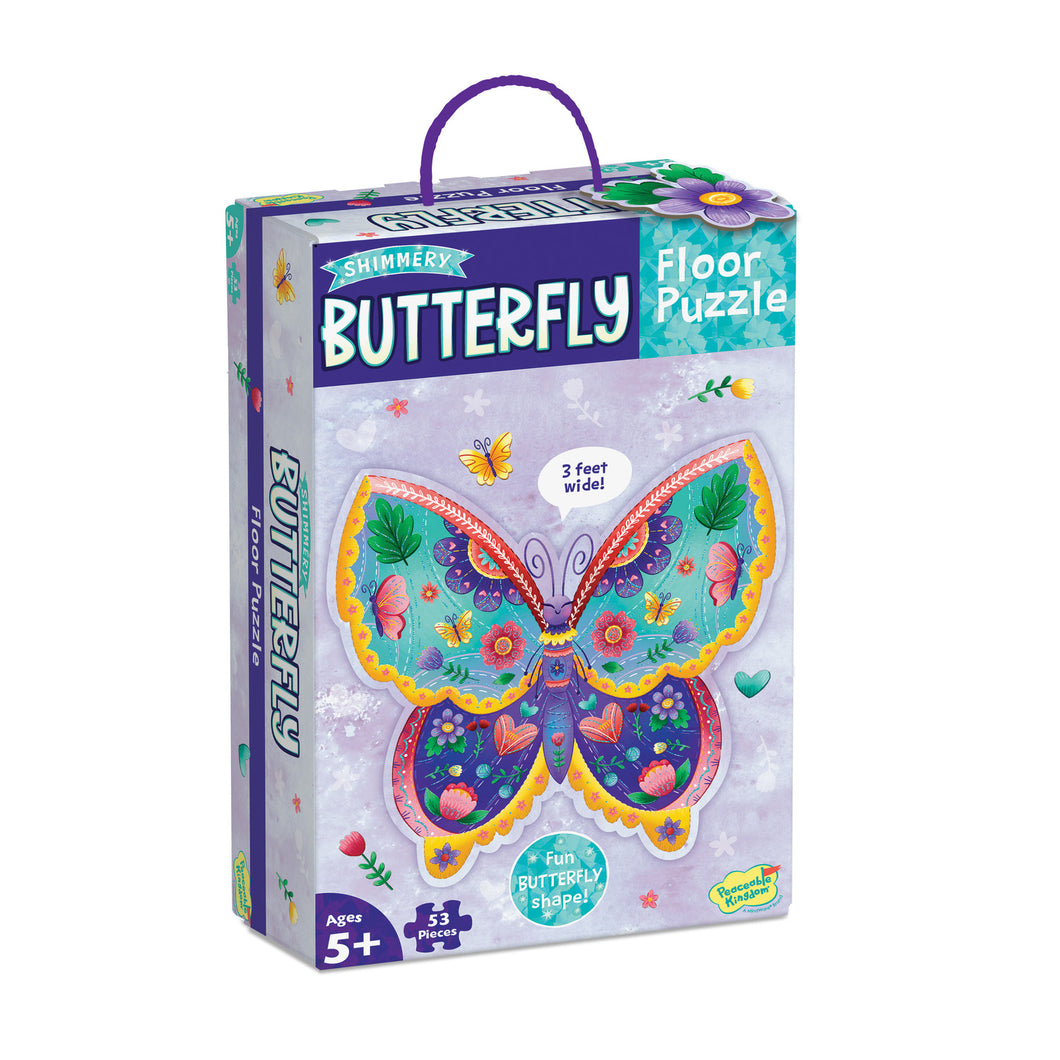 Floor Puzzle - Butterfly