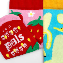 Load image into Gallery viewer, Strawberry &amp; Banana Collectible Mismatched Socks
