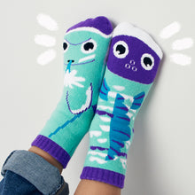 Load image into Gallery viewer, Dolphin &amp; Fish Kids Collectible Mismatched Socks
